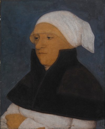 Porträtt av okänd dam av Hans Holbein the Younger