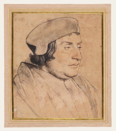 Porträtt av en akademiker eller prelat av Hans Holbein the Younger