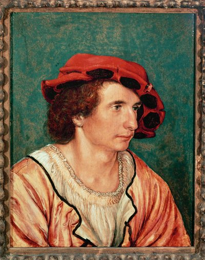 Porträtt av en ung man av Hans Holbein the Younger