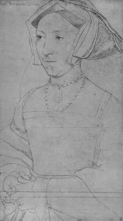 Drottning Jane Seymour, c1536-1537 1945 av Hans Holbein der Jüngere