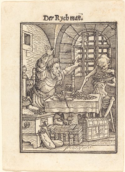 Rik man. av Hans Holbein der Jüngere