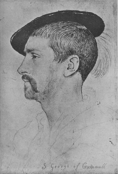 Simon George från Quocoute, c1535 1945 av Hans Holbein der Jüngere