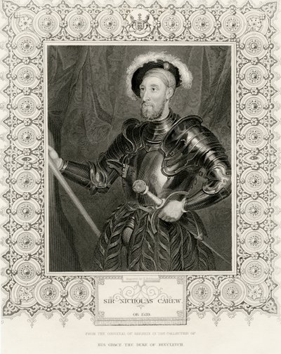 Sir Nicholas Carew av Hans Holbein der Jüngere