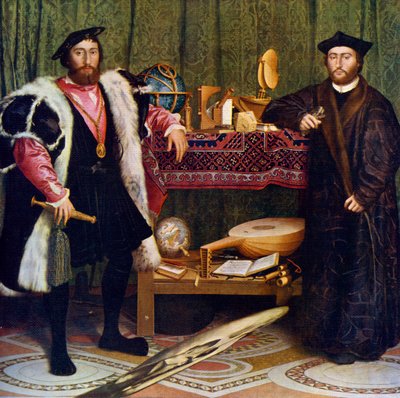 Ambassadörerna, 1533, 1912. av Hans Holbein der Jüngere