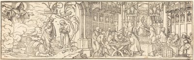 Trafik i avlat av Hans Holbein der Jüngere