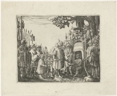Alexander den store och Diogenes av Hans Janssen
