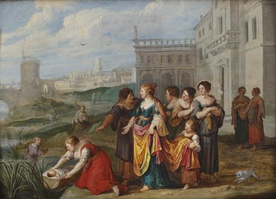 Upptäckten av Moses av Hans Jordaens III