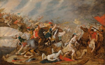 Slaget om amasonerna av Hans Jordaens III