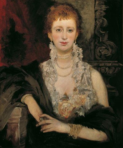 Clothilde öl av Hans Makart