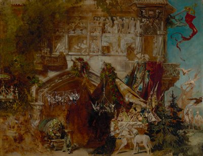 Jaktslottet av Hans Makart