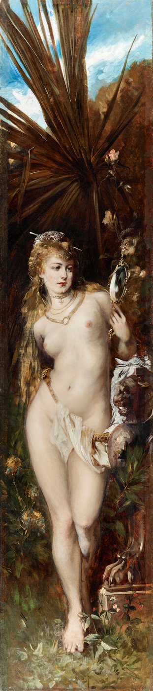 De fem sinnena: Ansiktet av Hans Makart