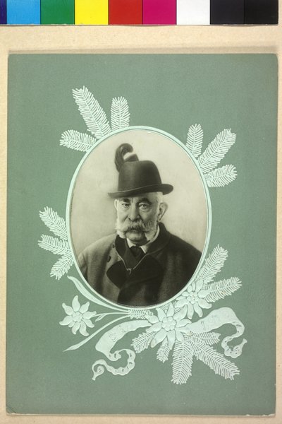 Kejsare av Österrike Franz Joseph I av Hans Makart