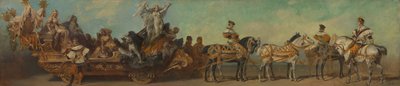 Skiss till paraden 1879 – Gruvdriften av Hans Makart