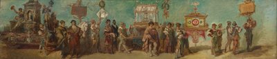 Förslag till festtåget 1879 - Krukmakarna och glasmästarna av Hans Makart