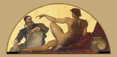 Michelangelo Buonarroti av Hans Makart