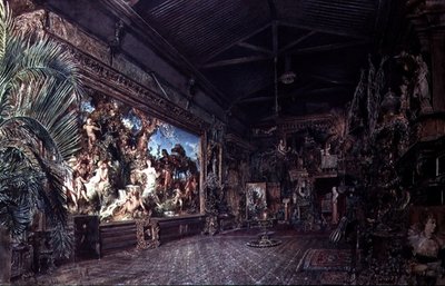 Konstnärens studio av Hans Makart
