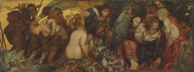 Havets skatter, ca. 187075. av Hans Makart
