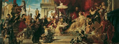 Venedig hyllar Caterina Cornaro av Hans Makart