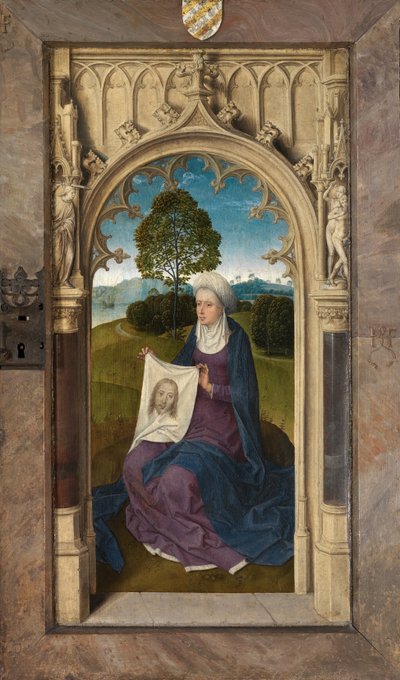 Ytterpanel av Jan Floreins triptyk av Hans Memling