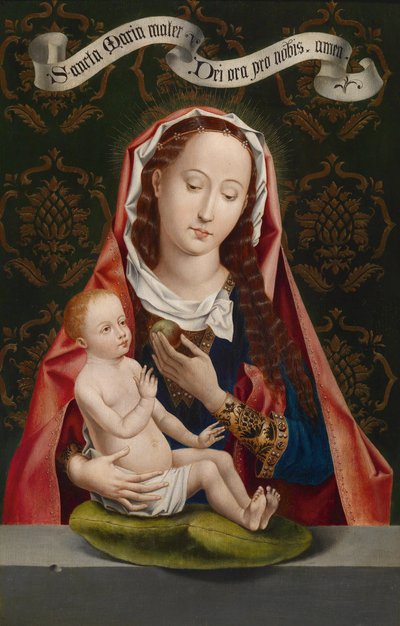 Madonna av äpplet av Hans Memling