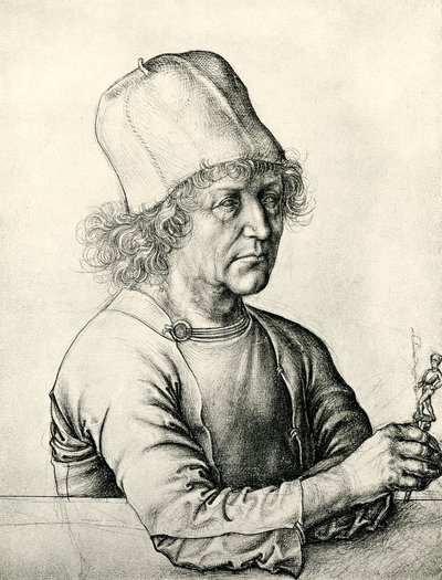 Porträtt av en guldsmed av Hans Memling