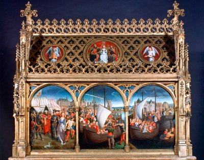 St Ursula Shrine, 1489 av Hans Memling