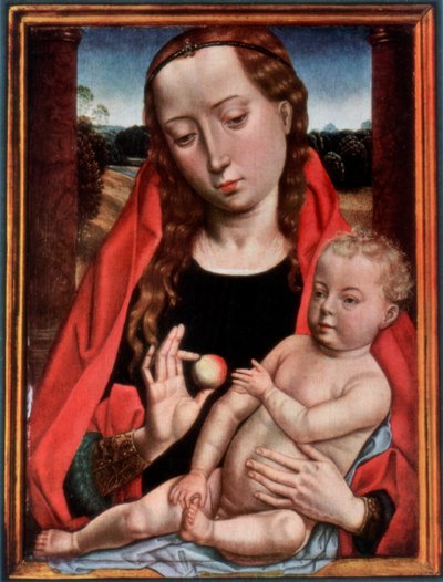 Madonnan och barnet, 1927 av Hans Memling