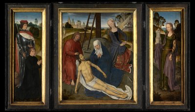 Triptyk av Adriaan Reins av Hans Memling