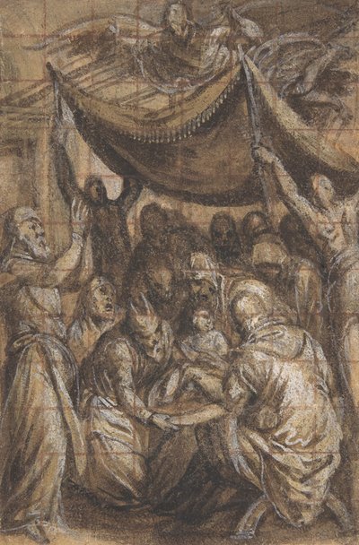 Omskärelsen, 1516-73. av Hans Mielich