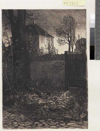 Huset i Skipperallee av Hans Nikolaj Hansen