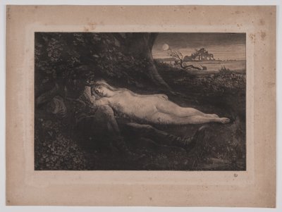 Titania i "En midsommarnattsdröm" av Hans Nikolaj Hansen