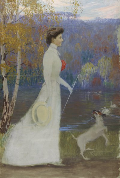 Caroline storhertiginna av Saxe-Weimar-Eisenach av Hans Olde sen.