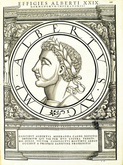 Albert I, illustration från 