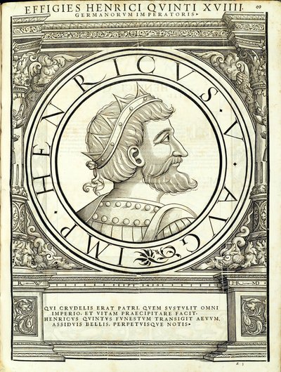 Henrik V, illustration från 