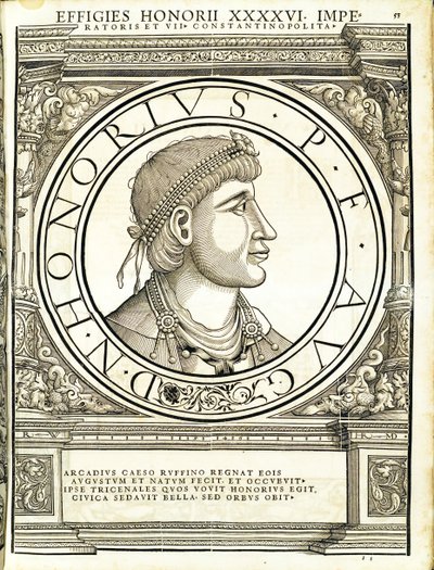Honorius, illustration från 