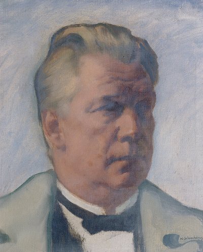 Arkitekt Franz Matuschek av Hans Schachinger