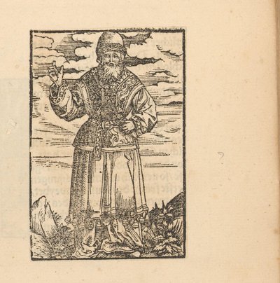 Andlig av Hans Schäufelein (possibly)