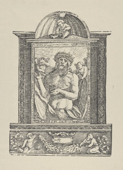 Ecce Homo Man of Sorrows, 1922. av Hans Schäufelein the Elder