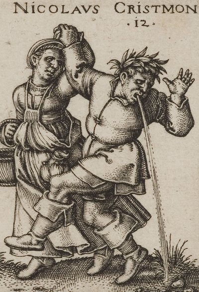 Beham Bondefesten 1546 bl 06 detalj av Hans Sebald Beham