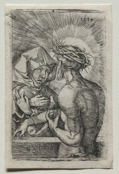 Kristus och Jungfrun av Hans Sebald Beham