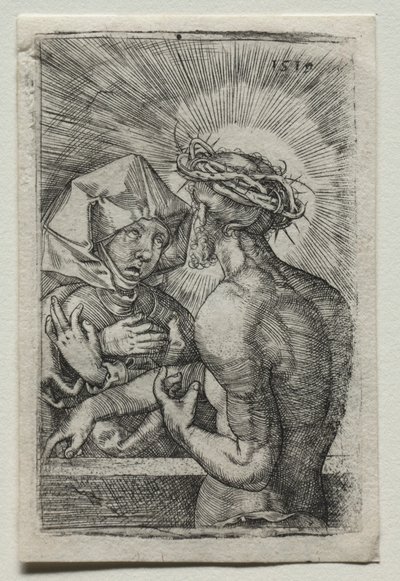 Kristus och Jungfrun, 1519. av Hans Sebald Beham