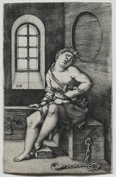 Cleopatra av Hans Sebald Beham