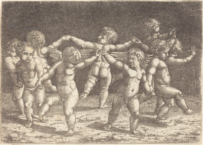 Kärleksgudarnas dans av Hans Sebald Beham