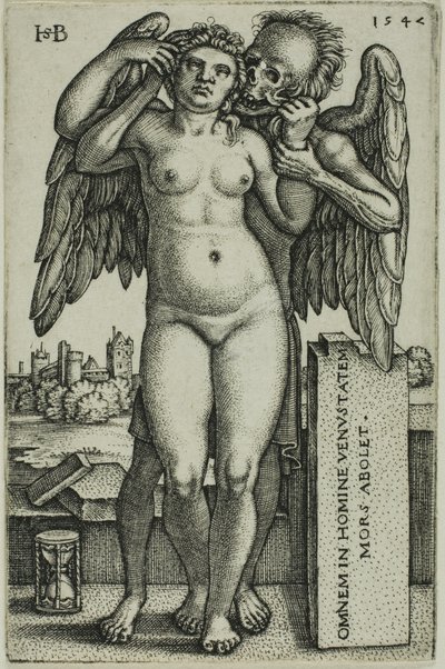 Döden och Jungfrun av Hans Sebald Beham