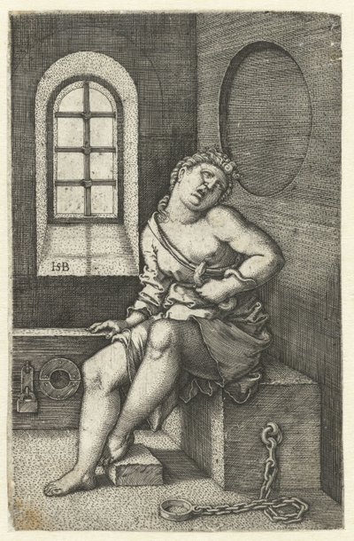 Kleopatras död av Hans Sebald Beham