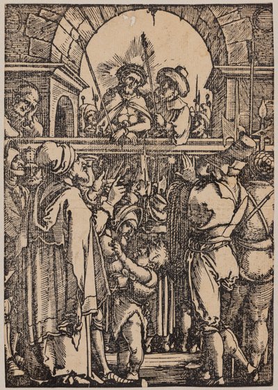 Kristus framställs för folket (Ecce homo) av Hans Sebald Beham