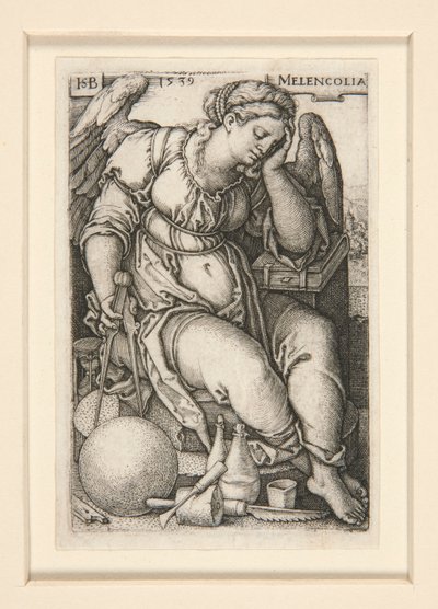 Melencolia av Hans Sebald Beham