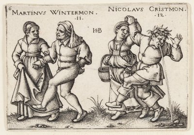 november och december av Hans Sebald Beham