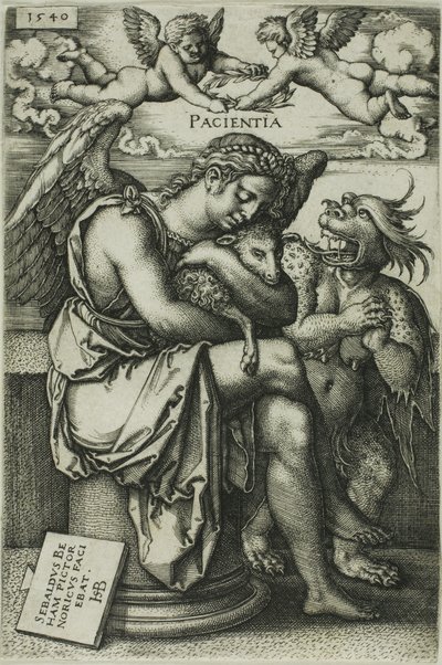 Tålamod av Hans Sebald Beham
