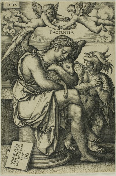 Tålamod av Hans Sebald Beham